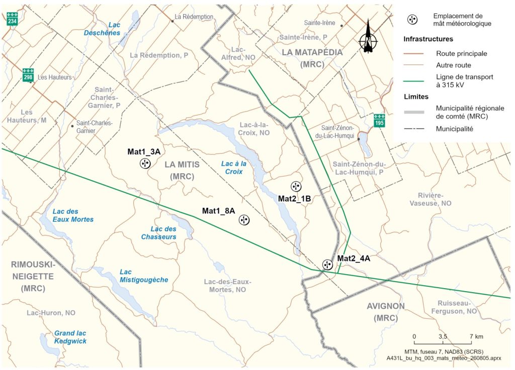 Carte travaux de Gespe'gewa'gi
